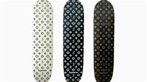 louis vuitton x supreme skateboard|Louis Vuitton skateboard ebay.